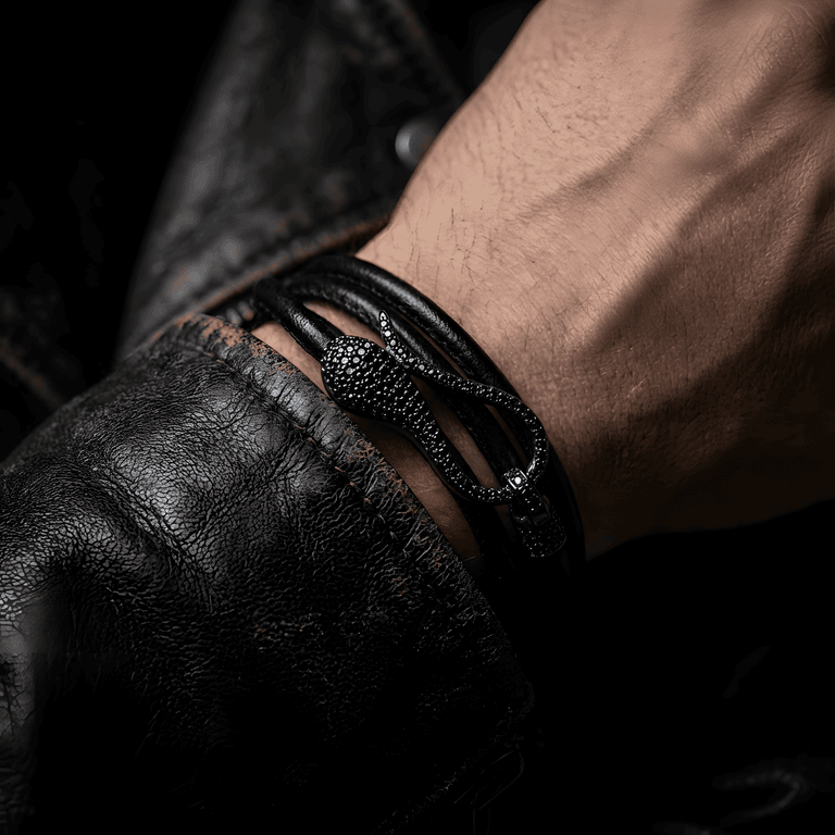 The Meridian serpent bracelet